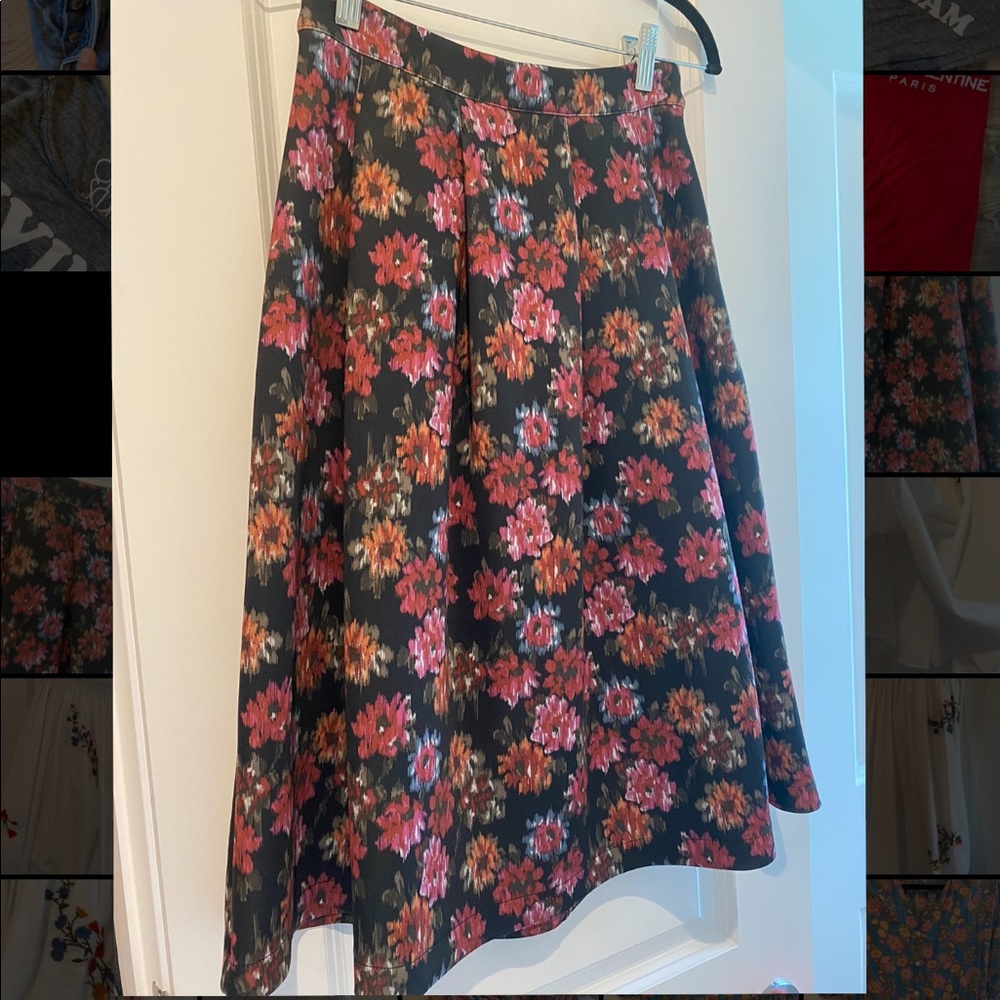 Abercrombie & Fitch high waisted midi skirt